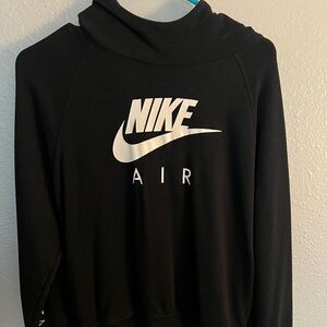 Nike Women's Black Cowl Neck Sweater